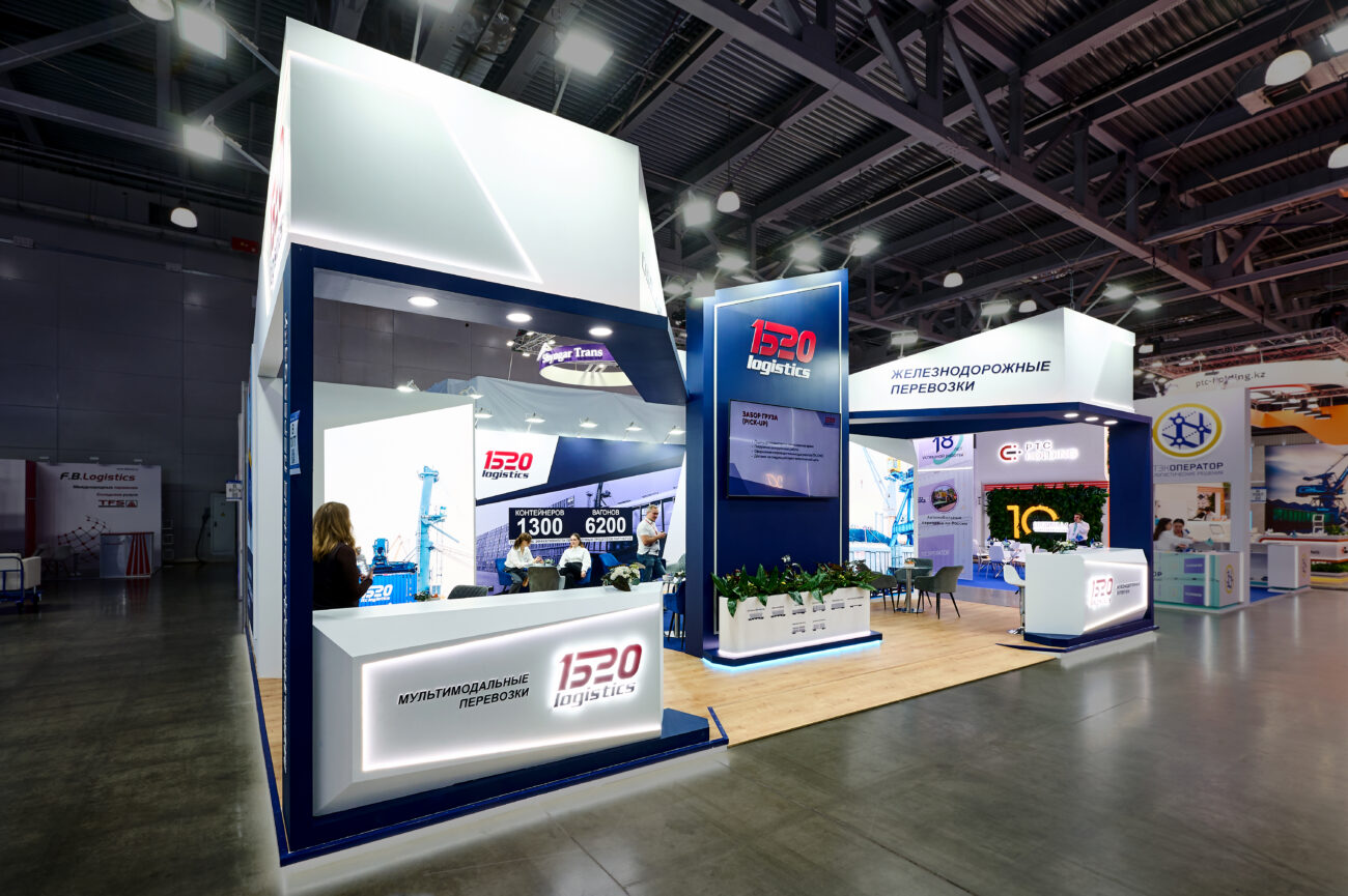 Exhibition stands at TransRussia