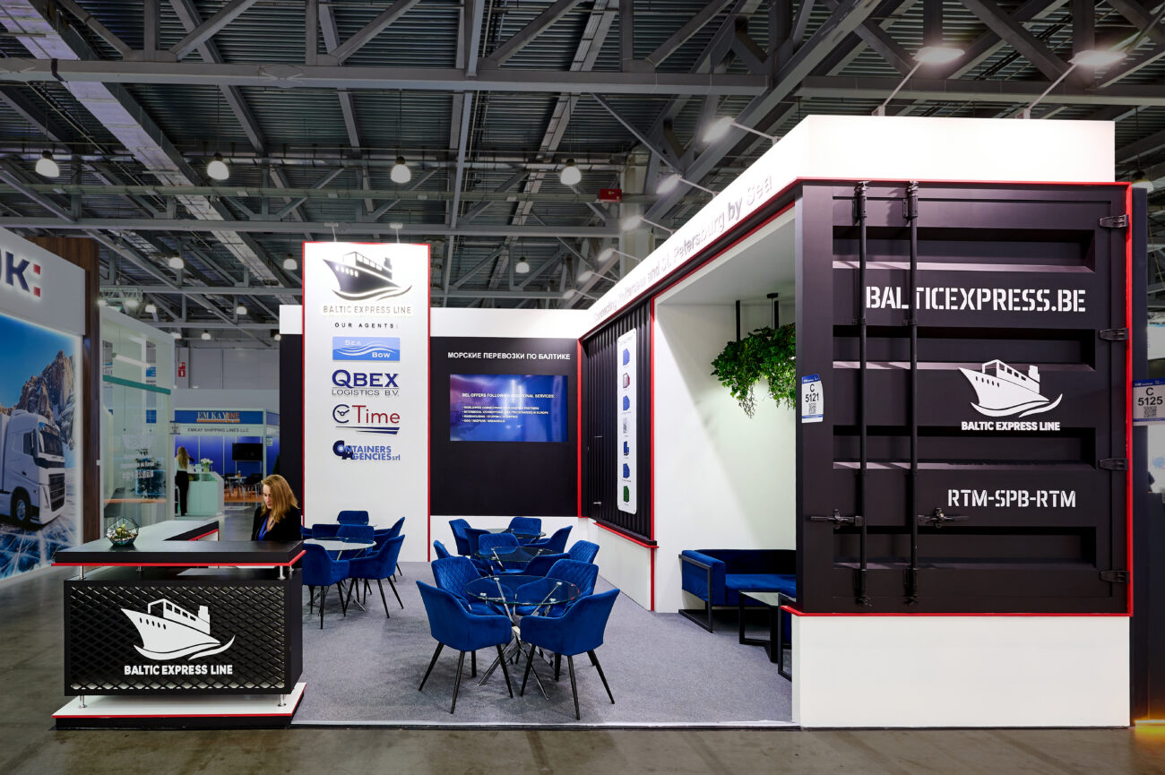 Exhibition stands at TransRussia 9
