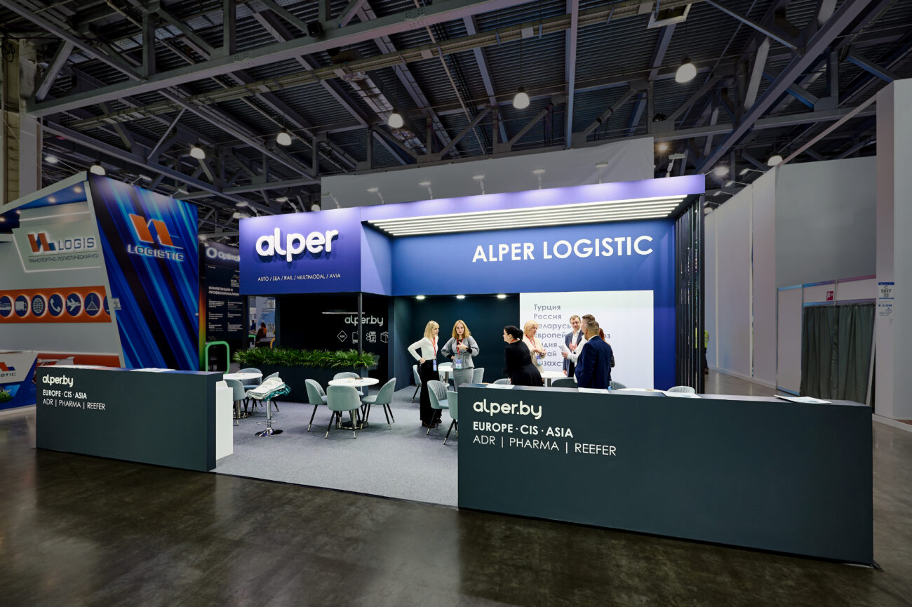 Exhibition stands at TransRussia 13