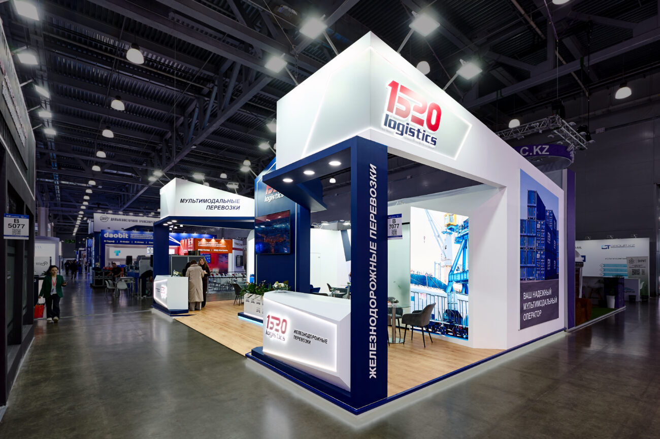 Exhibition stands at TransRussia 2