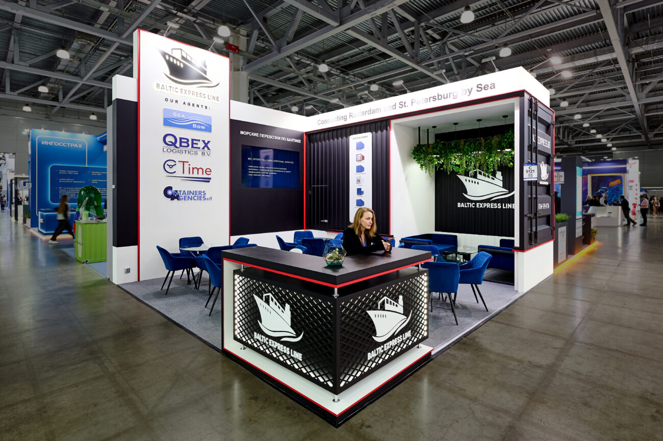 Exhibition stands at TransRussia 10